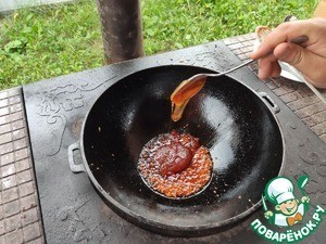 Хрустящие крылышки в остро-сладком соусе Хрустящие крылышки в остро-сладком соусе