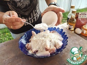 Хрустящие крылышки в остро-сладком соусе Хрустящие крылышки в остро-сладком соусе