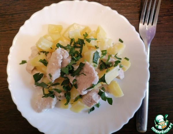 Индейка по-эстонски Индейка по-эстонски