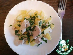 Индейка по-эстонски Индейка по-эстонски