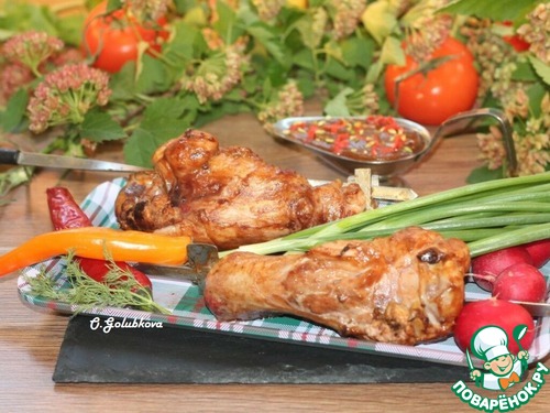 Индюшачьи шашлычки Сатай с арахисовым соусом Индюшачьи шашлычки Сатай с арахисовым соусом