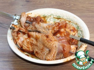 Индюшачьи шашлычки Сатай с арахисовым соусом Индюшачьи шашлычки Сатай с арахисовым соусом