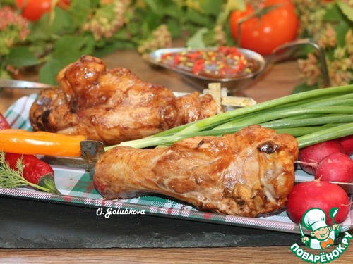 Индюшачьи шашлычки Сатай с арахисовым соусом Индюшачьи шашлычки Сатай с арахисовым соусом