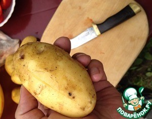 Ягнёнок в казане "По-московски" Ягнёнок в казане "По-московски"