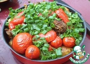 Ягнёнок в казане "По-московски" Ягнёнок в казане "По-московски"