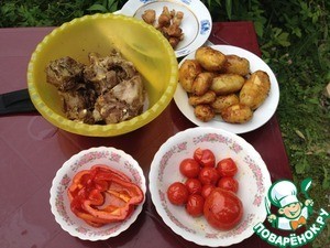 Ягнёнок в казане "По-московски" Ягнёнок в казане "По-московски"