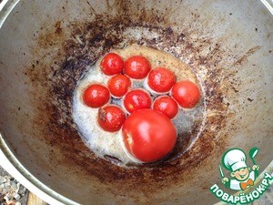 Ягнёнок в казане "По-московски" Ягнёнок в казане "По-московски"