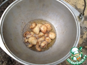 Ягнёнок в казане "По-московски" Ягнёнок в казане "По-московски"