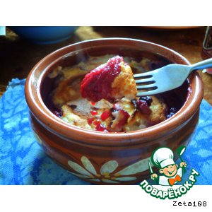 Ягодный гратин