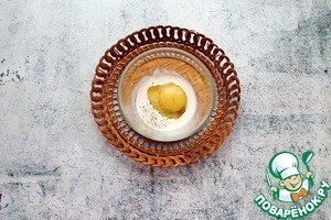 Яйцо-брюле с индейкой