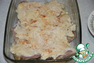 Язык в сырном соусе Язык в сырном соусе