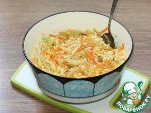 Кабачки, запечённые с фаршем индейки