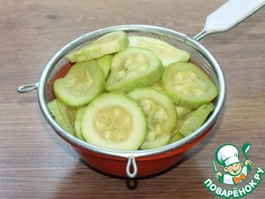 Кабачки, запечённые с фаршем индейки