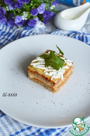 Капустная лазанья "Голубцы по-итальянски"