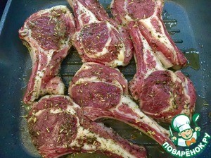 Каре ягненка с быстрым картофельным гратеном Каре ягненка с быстрым картофельным гратеном