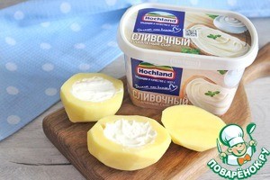 Картофель, фаршированный мясом и сыром Картофель, фаршированный мясом и сыром