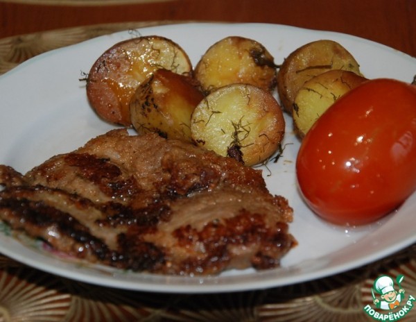 Картофель по-деревенски Картофель по-деревенски