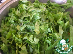 Картофельно-шпинатный гратен под соусом бешамель