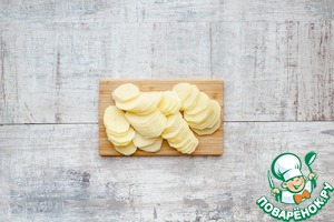 Картофельно-сырный гратен Картофельно-сырный гратен