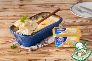 Картофельно-сырный гратен Картофельно-сырный гратен