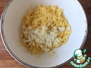 Картофельные драники с индейкой