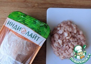 Картофельные драники с индейкой