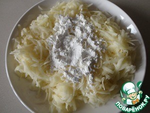 Картофельные корзиночки со свининой в белом соусе Картофельные корзиночки со свининой в белом соусе