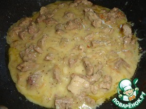 Картофельные корзиночки со свининой в белом соусе Картофельные корзиночки со свининой в белом соусе