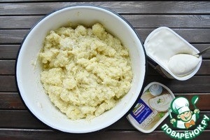 Картофельные шкурки, фаршированные сыром Картофельные шкурки, фаршированные сыром