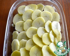 Картофельный гратен с мясом Картофельный гратен с мясом