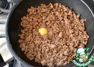 Картофельный гратен с мясом Картофельный гратен с мясом