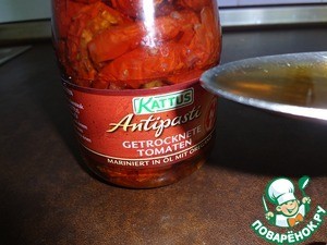 Картофельный гратен с вялеными томатами