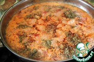 Картофельный гратин со свиной вырезкой