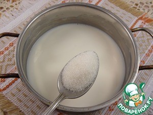 Каша из рисовой поленты с курагой Каша из рисовой поленты с курагой