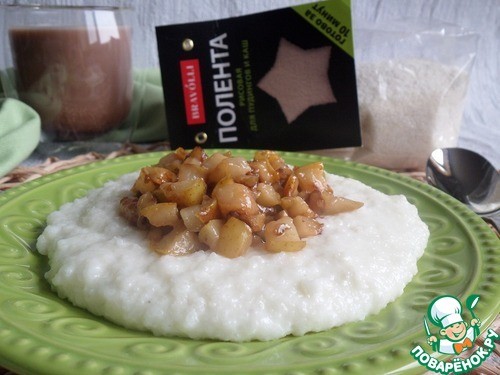 Каша с грушей и грецким орехом Каша с грушей и грецким орехом