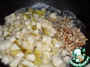 Каша с грушей и грецким орехом Каша с грушей и грецким орехом