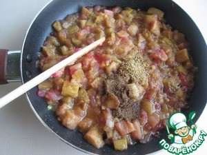 Кетчуп из свеклы и ревеня