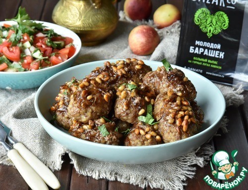 Киббе с бараниной и булгуром