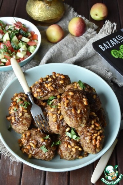 Киббе с бараниной и булгуром