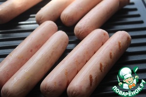 Кисло-сладкие перцы с сосисками Кисло-сладкие перцы с сосисками