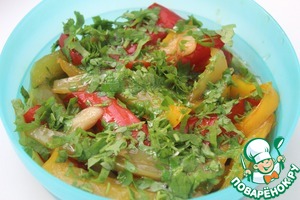 Кисло-сладкие перцы с сосисками Кисло-сладкие перцы с сосисками