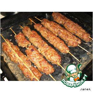 Кюфта по-египетски в духовке с функцией гриль