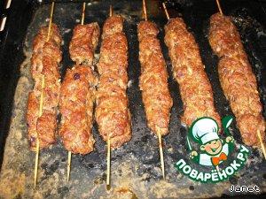 Кюфта по-египетски в духовке с функцией гриль