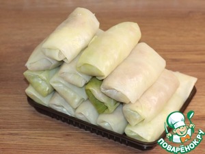 Классические голубцы с сырным соусом