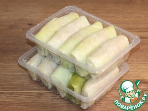 Классические голубцы с сырным соусом