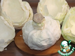 Классические голубцы с сырным соусом