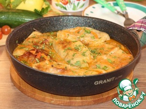 Классические голубцы с сырным соусом