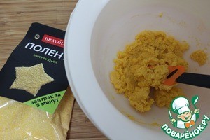 Кнедлики из поленты с бульоном