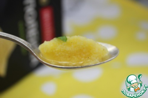 Кнедлики из поленты с бульоном