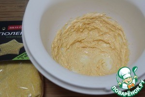 Кнедлики из поленты с бульоном